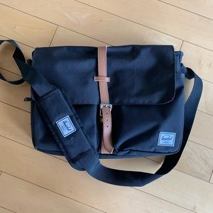 Laptop bag, black, Herschel.